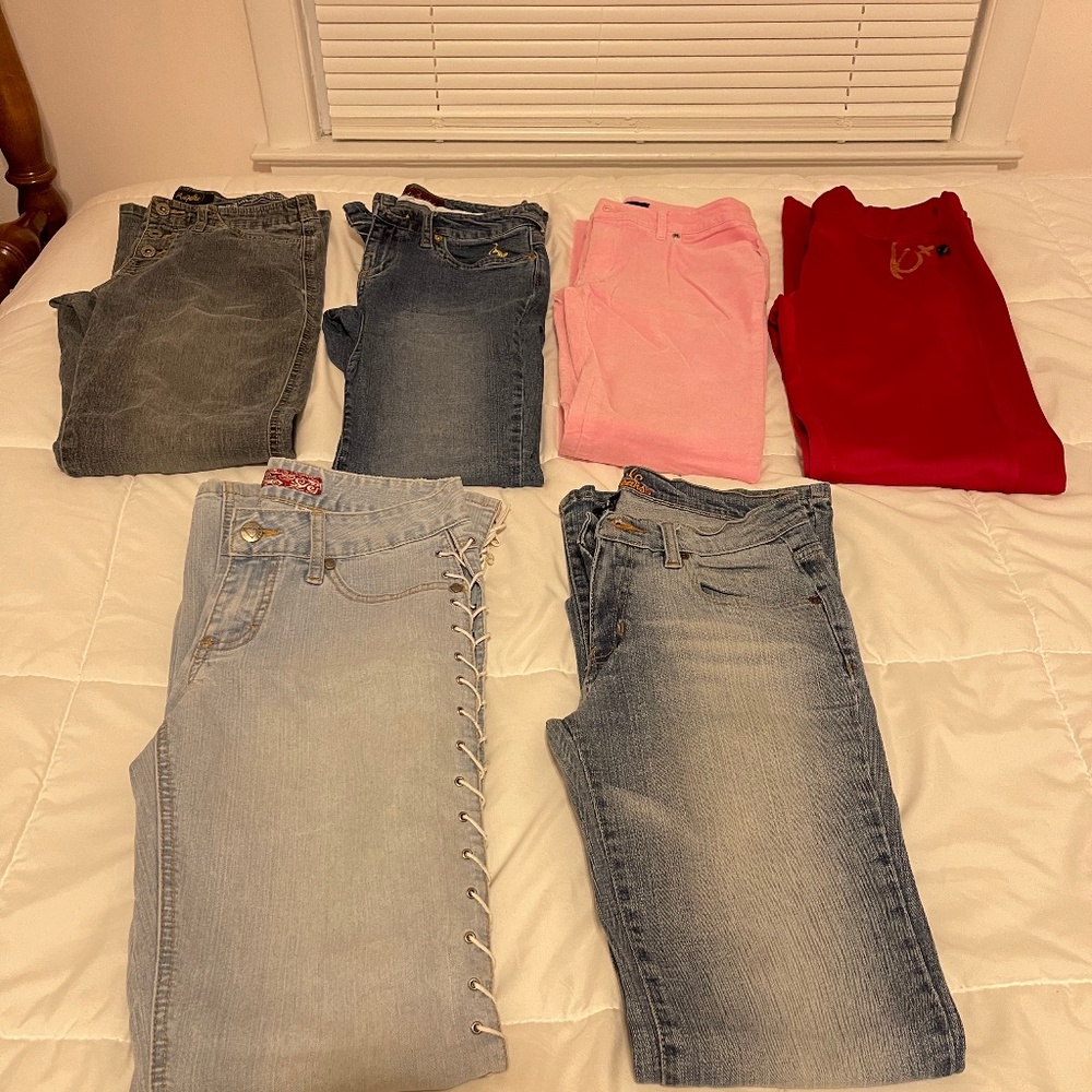 Teen girl size 5 pants